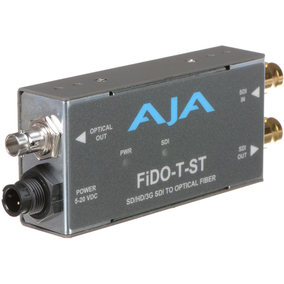 Amazon.com: AJA FiDO-T-ST Single Channel Optical Fiber SDI to ST