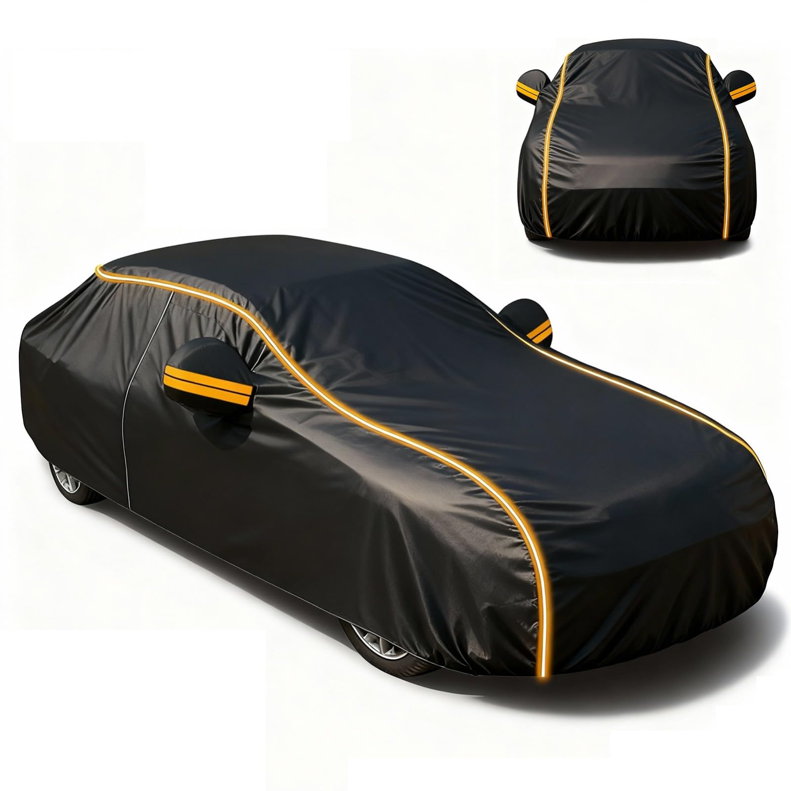 Car Covers for Outside Storage for Toyota Hilux Pick up/Hilux GR Sport (2015-2023),Car Cover Waterproof All Weather Outdoor Full Covers Snow-proof Scratch-proof UV zsfdr567d