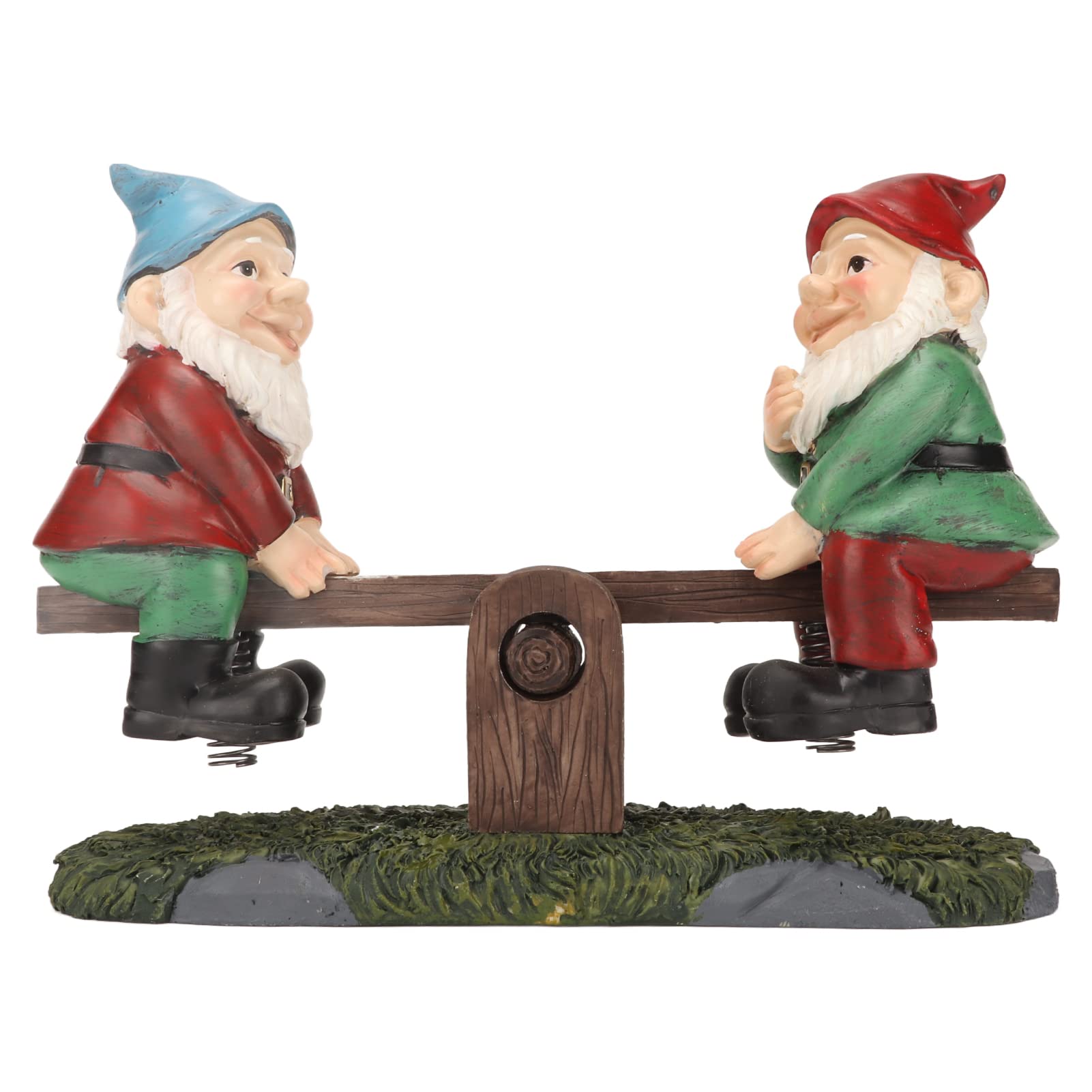Juego de estatuas de gnomo de jardín de resina para decoración del hogar, cocina, jardín, patio, 1 unidad, enanos impermeables