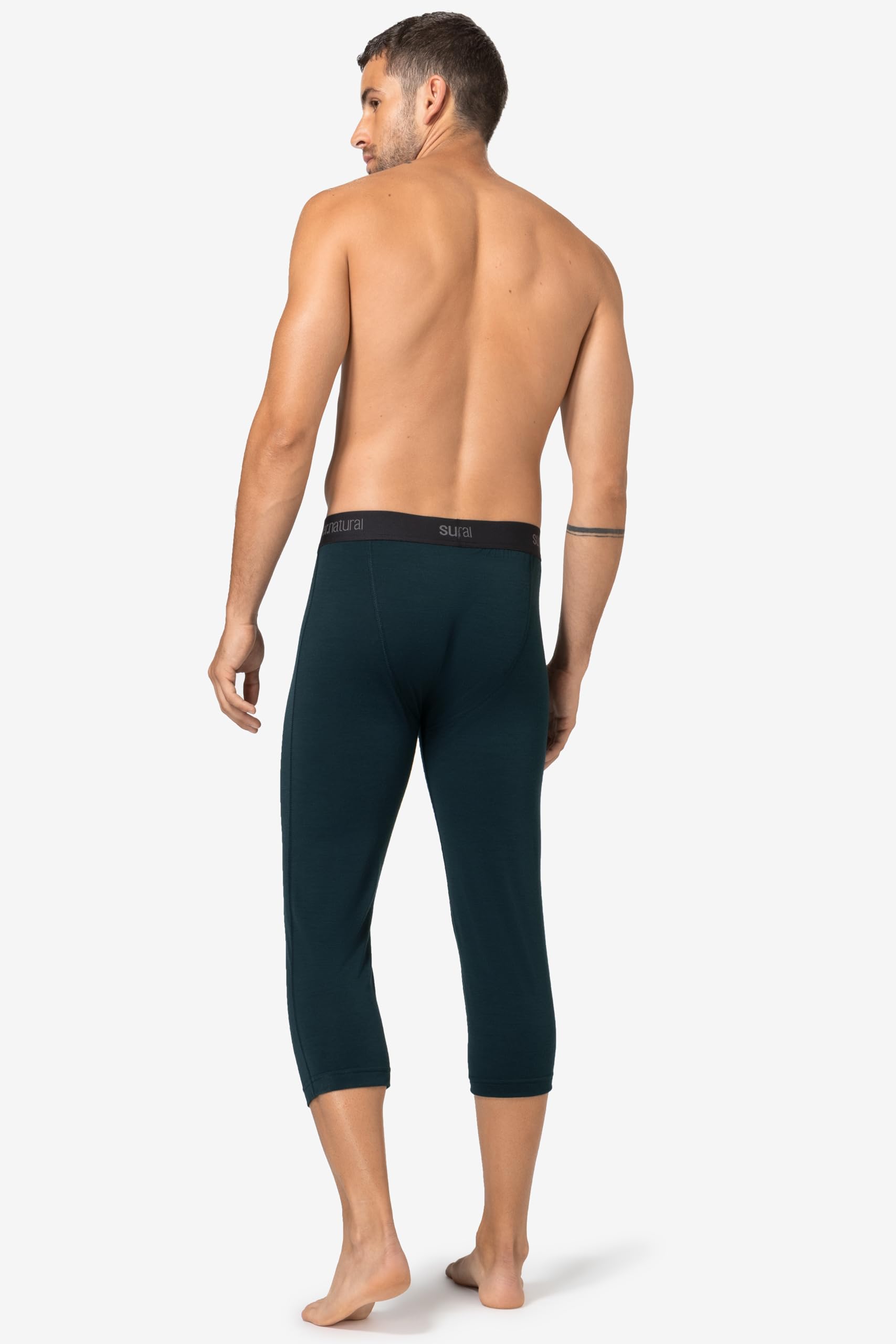 super.natural Herren Baselayer-Hose M Tundra175 Tight 3/4