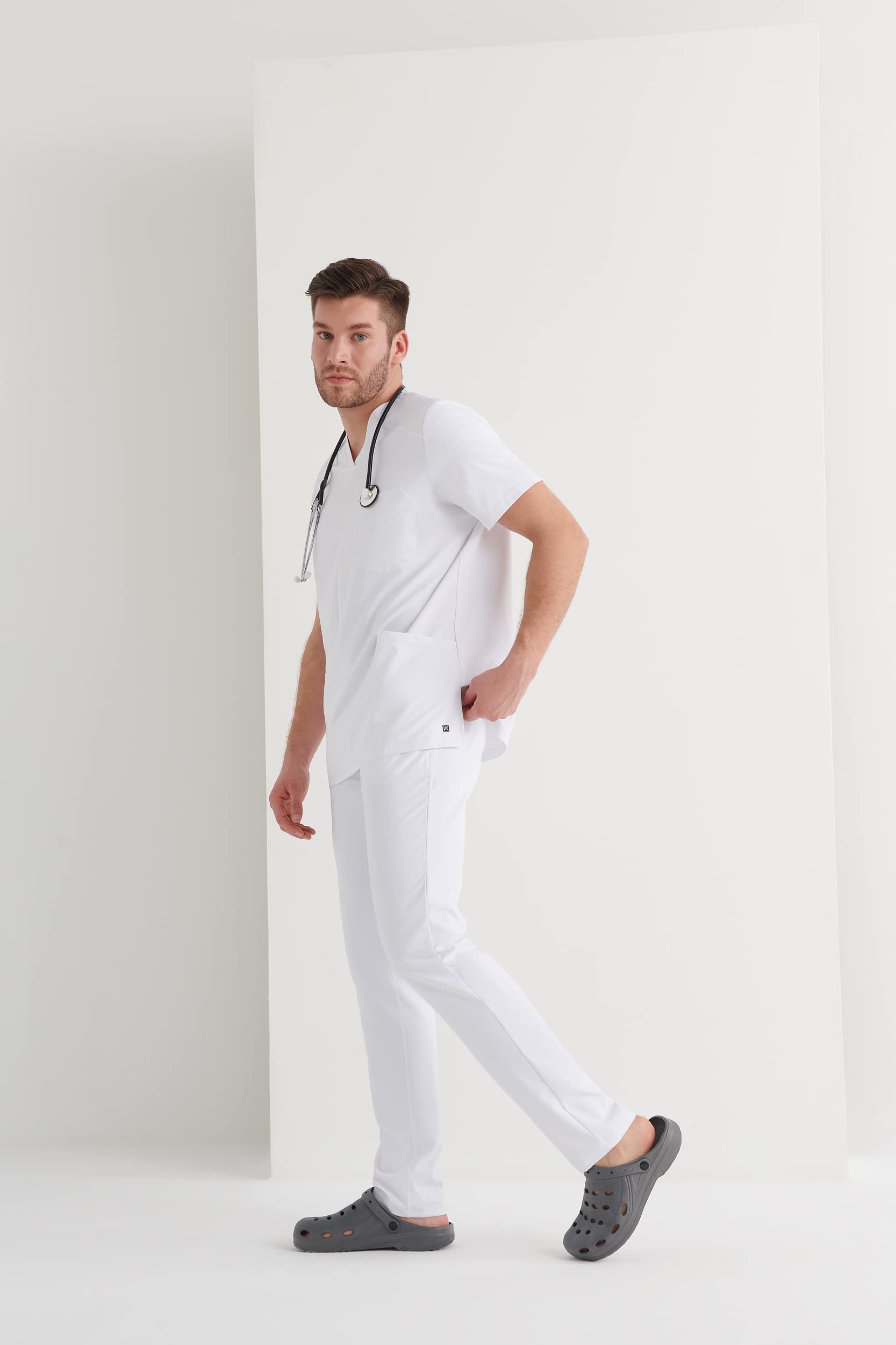 Pantalón Pijama Sanitario Unisex Deportivo Fit Médico, Enfermera, Hospital, Clínica. Ref: Phoenix 13.02