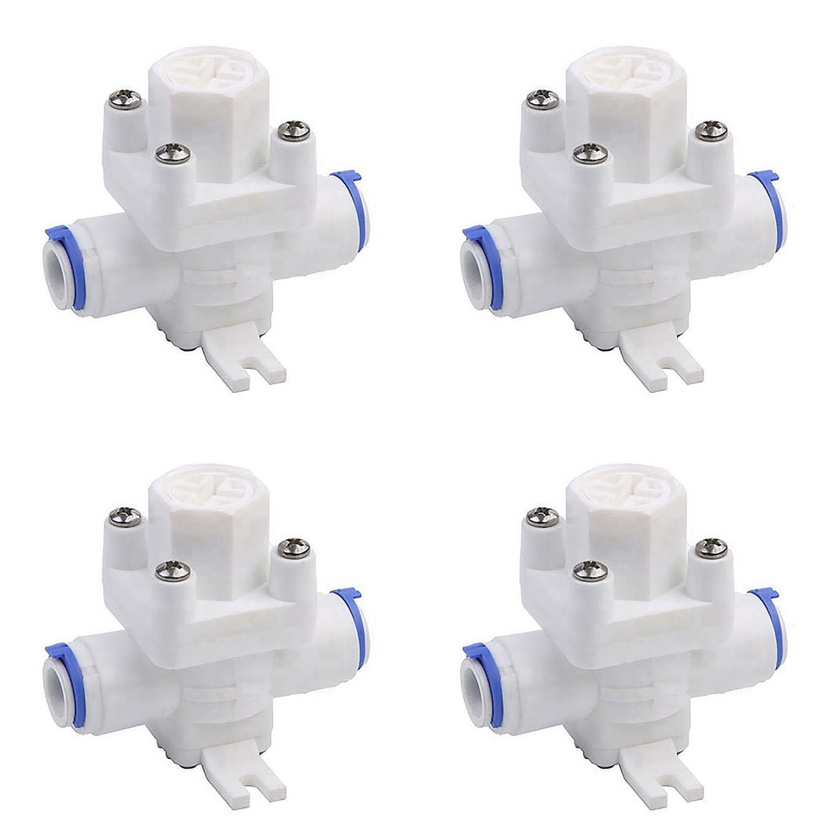 Ctrlzs 4X Water Pressure Valve 3/8Inch Reducing Valve Water Pressure Relief Regulator For Ro System Water Regulator Controls