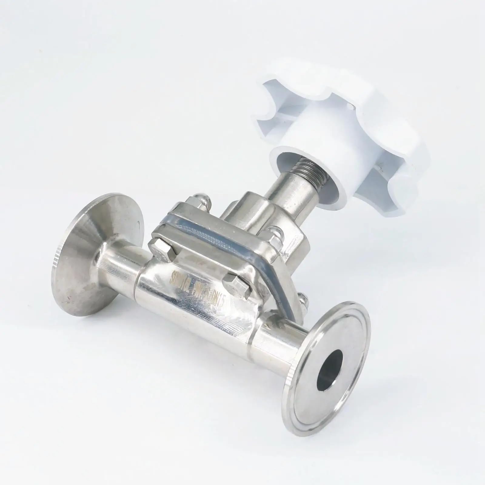 RCGKNNMUZ 3/4" 19mm 316 Stainless Steel 1.5" Tri Clamp Diaphragm Valve