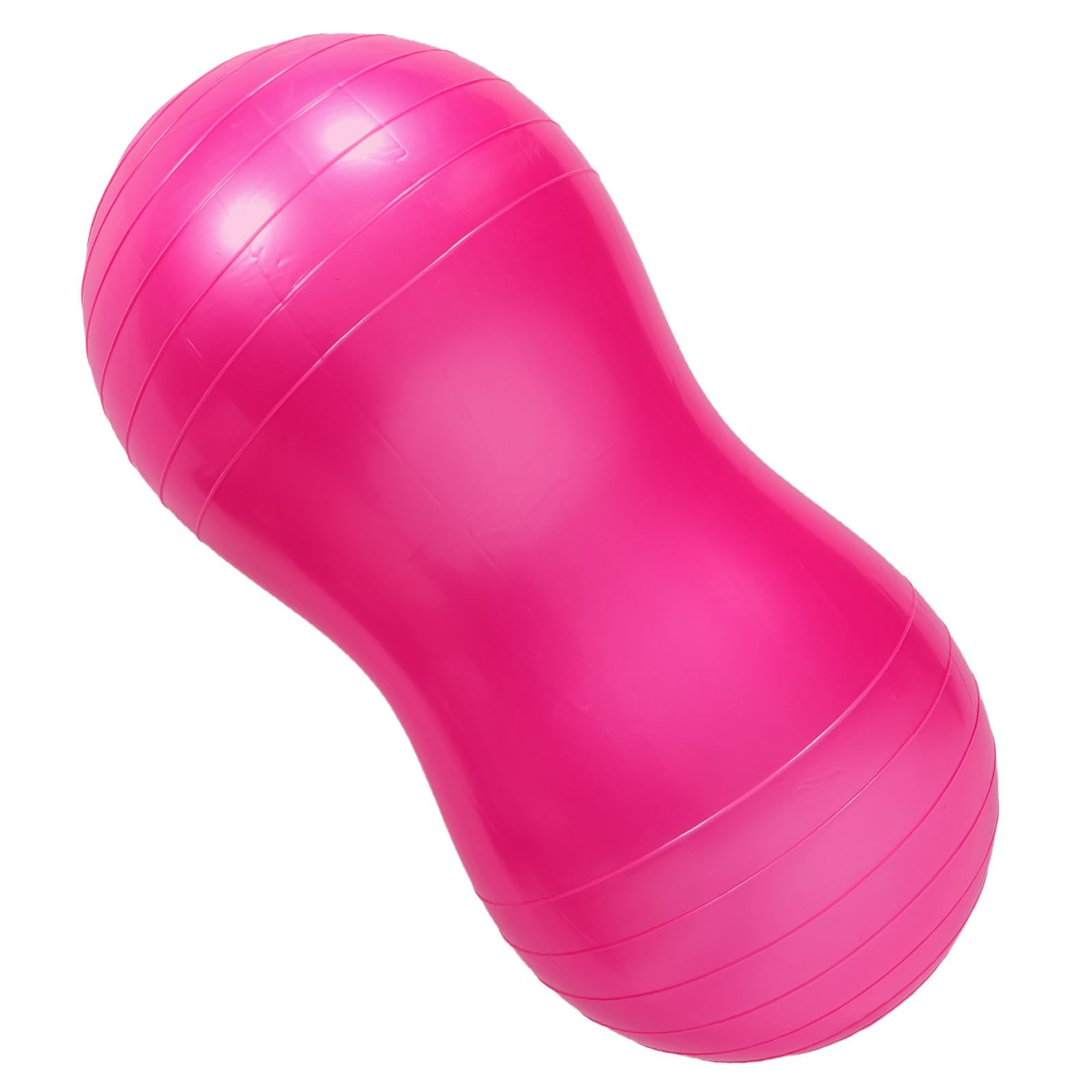 HEALLILY Pelota de Yoga con Forma de Maní para Embarazadas, Balón de Fitness Portátil de PVC con Bomba para Ejercicio en Casa y Pilates