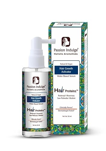 Miniatura 2 de Passion Indulge Suero avanzado para el crecimiento del cabello  Redensyl+Romero, extracto de Brahmi  Ayuda a reducir la caída del cabello  Suero