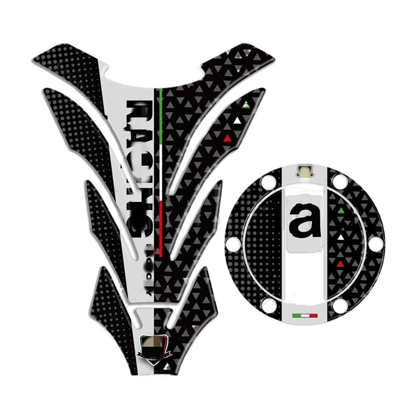 Stickers for RSV4 GPR RS 125 150 Shiver750 900 Tuono V4 Rs660 RS4 Rsv 1000 Mille Fuel Tank Pad Stickers Protector Decal