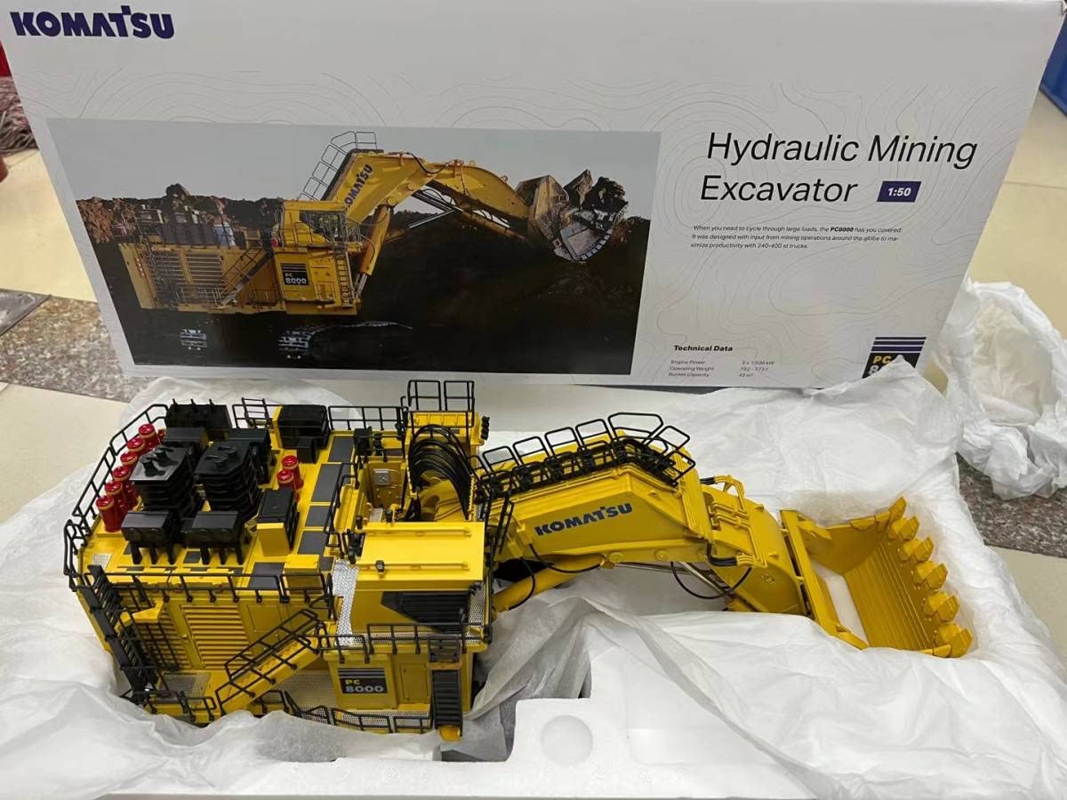 Amazon.co.jp: ☆ BYMO 1/50 Komatsu PC8000-11 25026/8 X27 : Toys