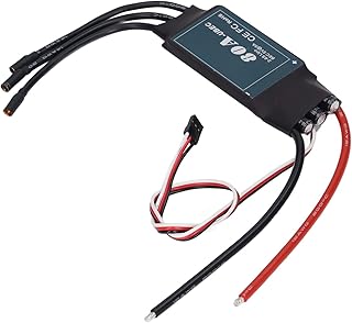 80A Brushless ESC, Brushless ESC 2-6S Controlador de Velocidade Elétrico Com 5V 5A BEC para Modelo de Helicóptero de Drone de Aeronave RC