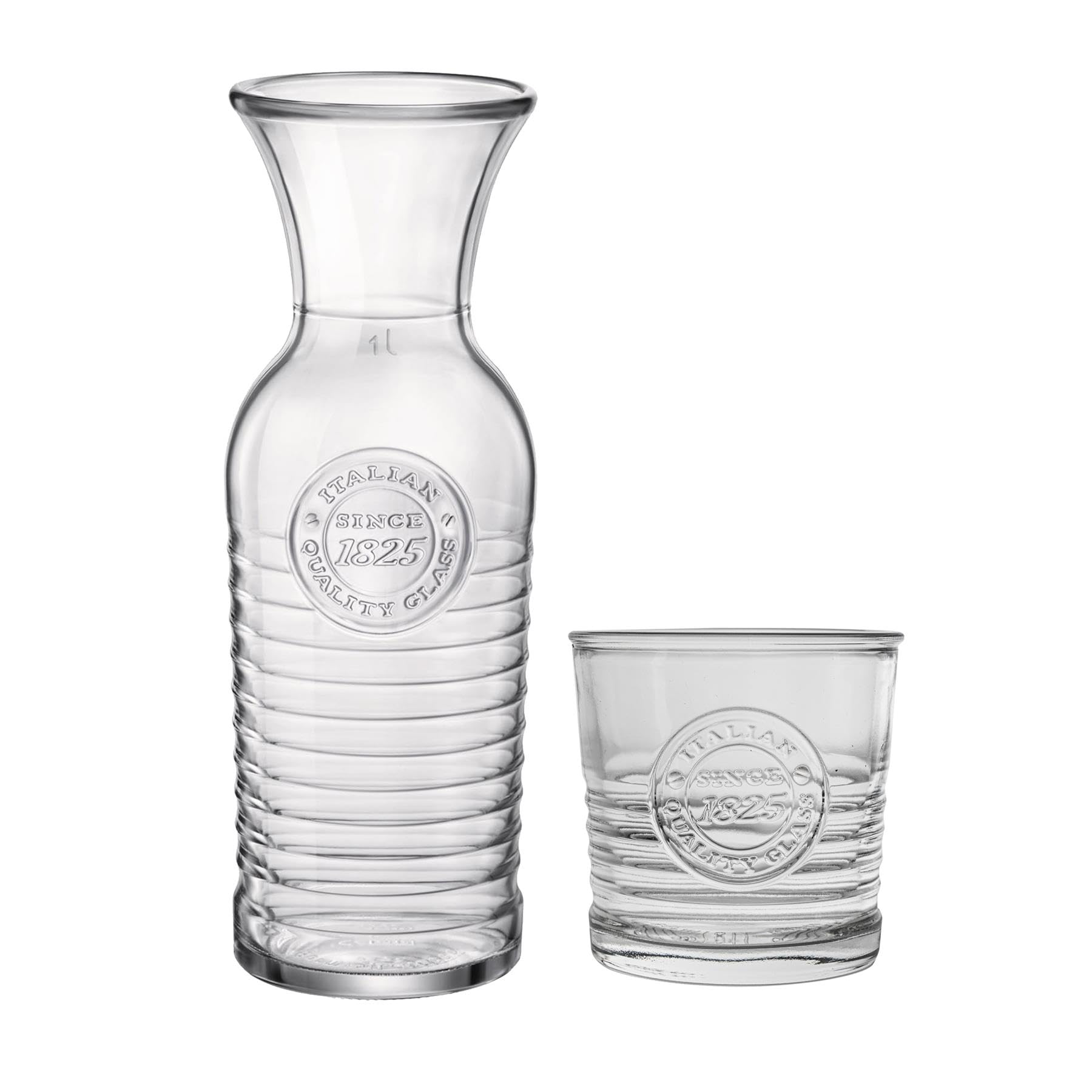 Bormioli Rocco Officina 1825 Carafe & Brille Set - 7pc