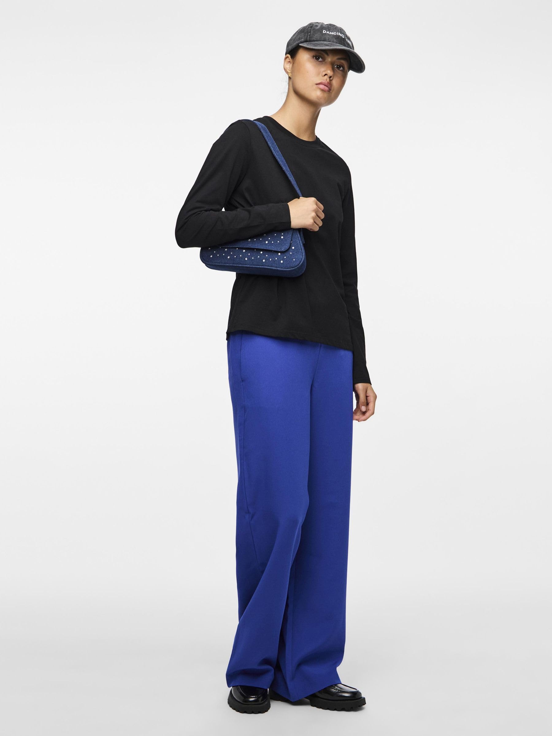 PIECES Female Hose mit weitem Bein PCBOZZY HW