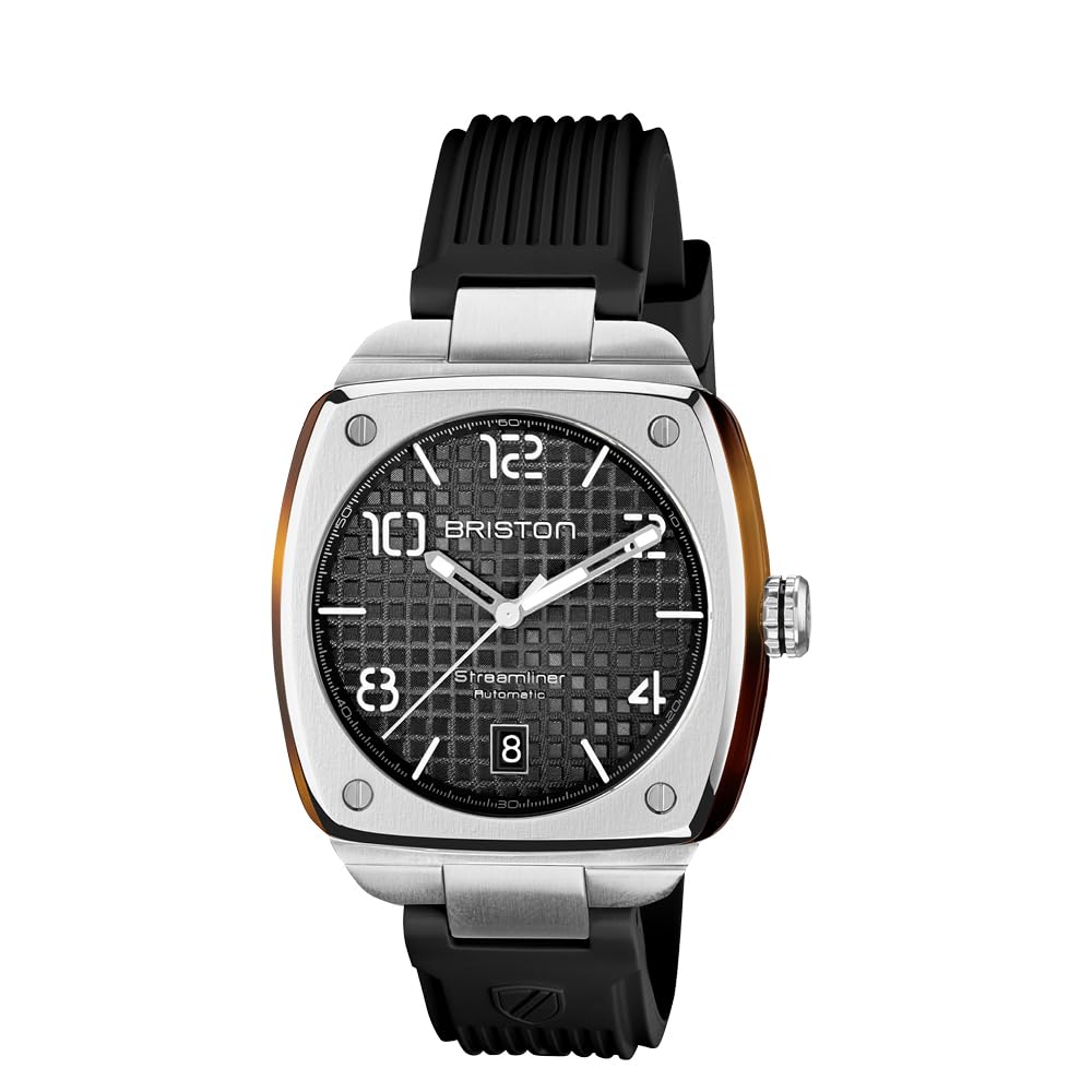 Briston Men Automatic Movement Analog Stylish Black Dial Stylish Wrist Watch with Eye-Catchy Design for Casual Outings, Parties | Ideal for Birthday Anniversary Gift (B0D44LTFW9) Amazon Price History, Amazon Price Tracker