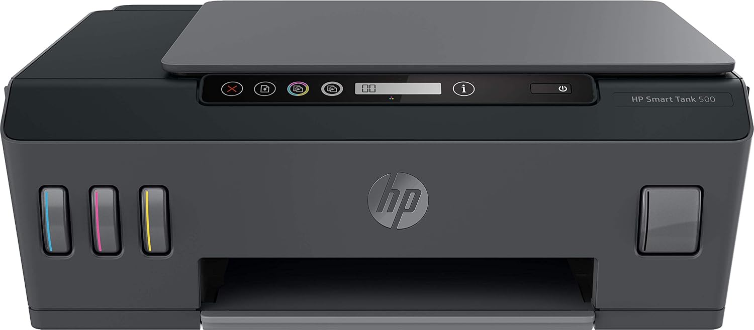 HP Smart Tank 500 - Impresora multifunción, inyeccion de tinta continua,  tinta color/negra : Amazon.com.mx: Oficina y papelería