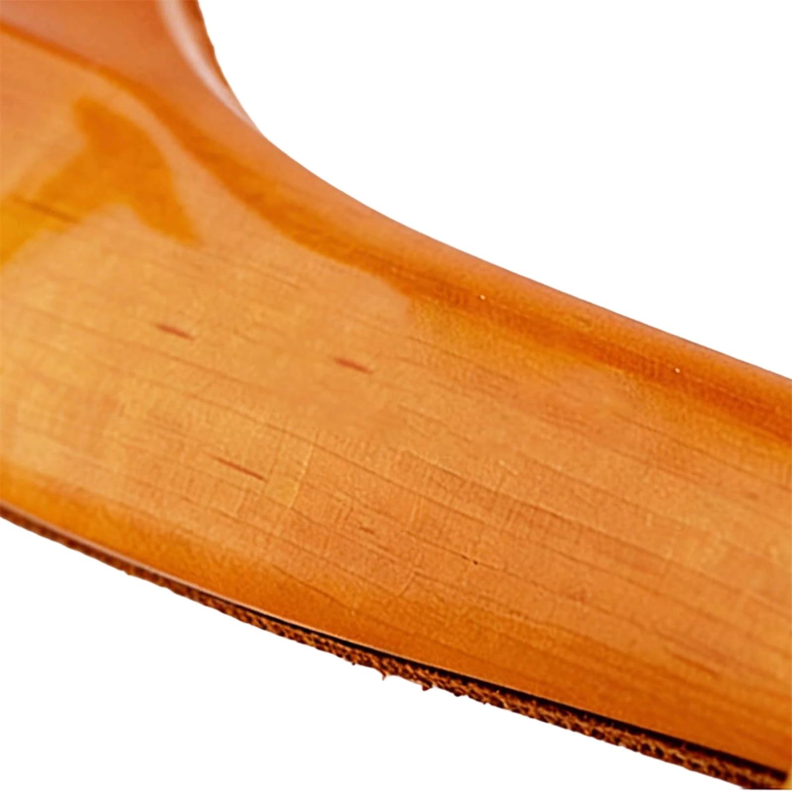Apoyo Para El Hombro Del Violín Reposabrazos para violín de madera de arce con almohadilla de cuero | Fácil de transportar, cómodo para largas sesiones de juego.(Size3-4 4-4)
