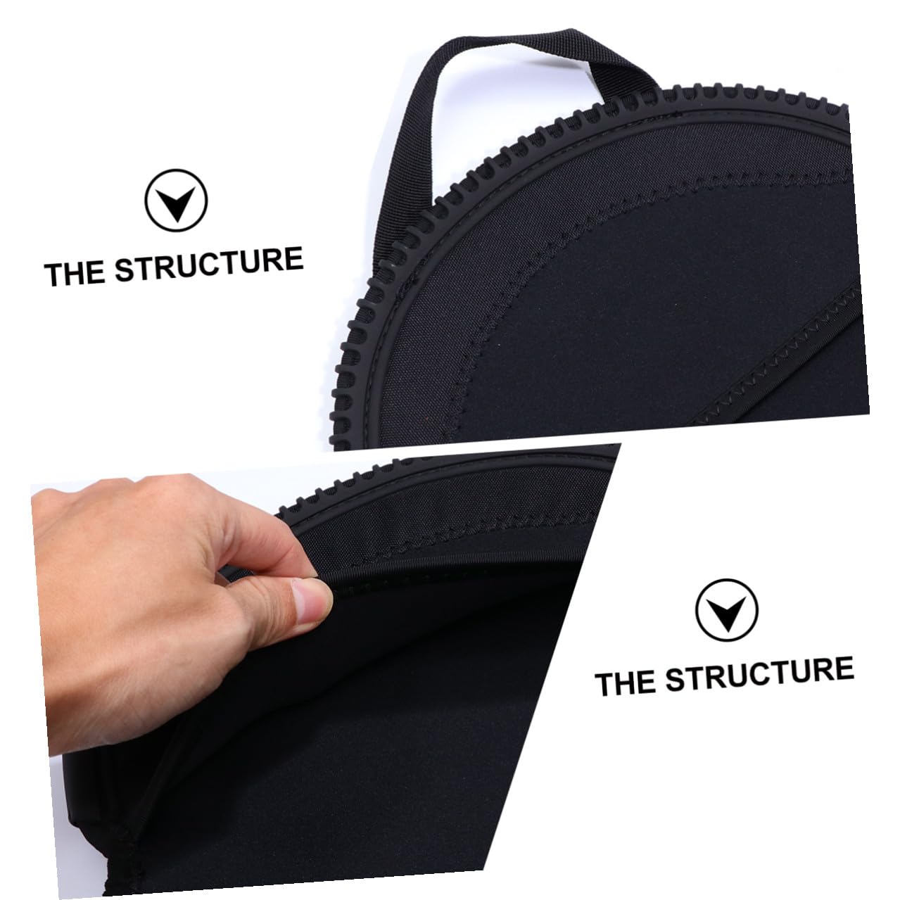 Housse de Protection pour Snowboard Noire Légère Paquet de Rangement à Dos Multi-Usage Compatible Transport Ski Étui Résistant pour Voyage en Voiture et Avion Stockage