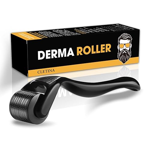 Rodillo Derma de titanio 540 - Rodillo de microagujas para hombres y mujeres uso doméstico - Microneedle Roller Microneedle Skin Care Tool A7