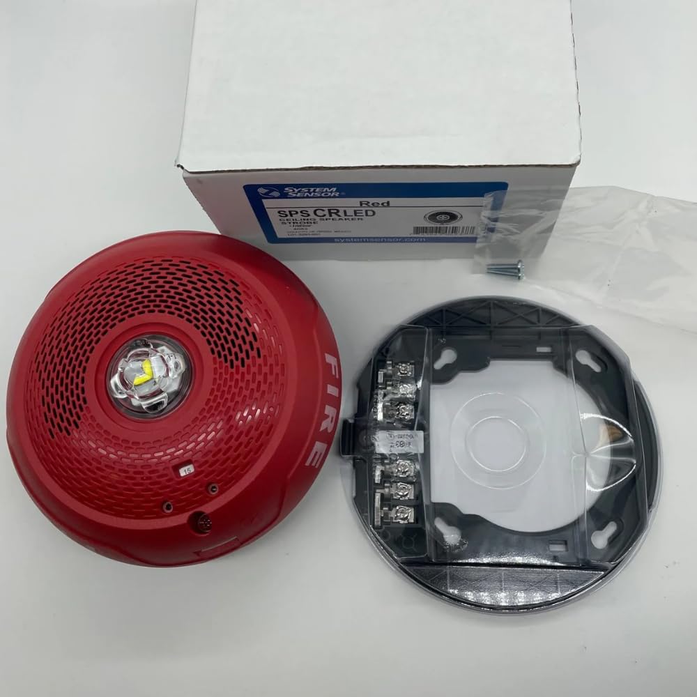 System Sensor SPSCRLED Speaker Strobe (Replaces SPSCRL)