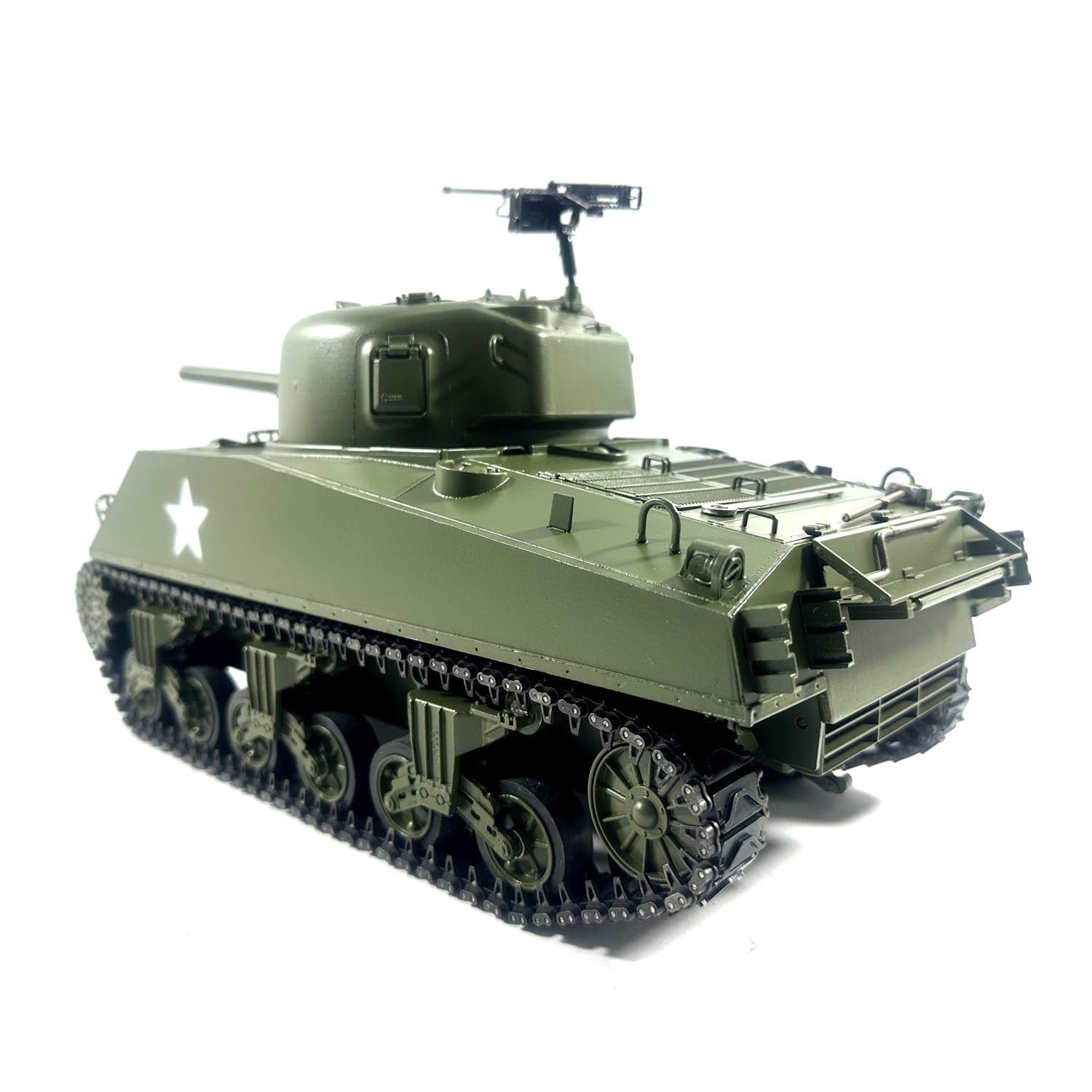 Amazon.com: Mato 100% Metal 1/16 Scale Army Green M4A3 Sherman Bb