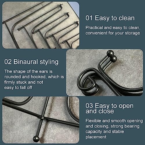 TUKNN Espositore Stand in Ferro, Ferro Supporto