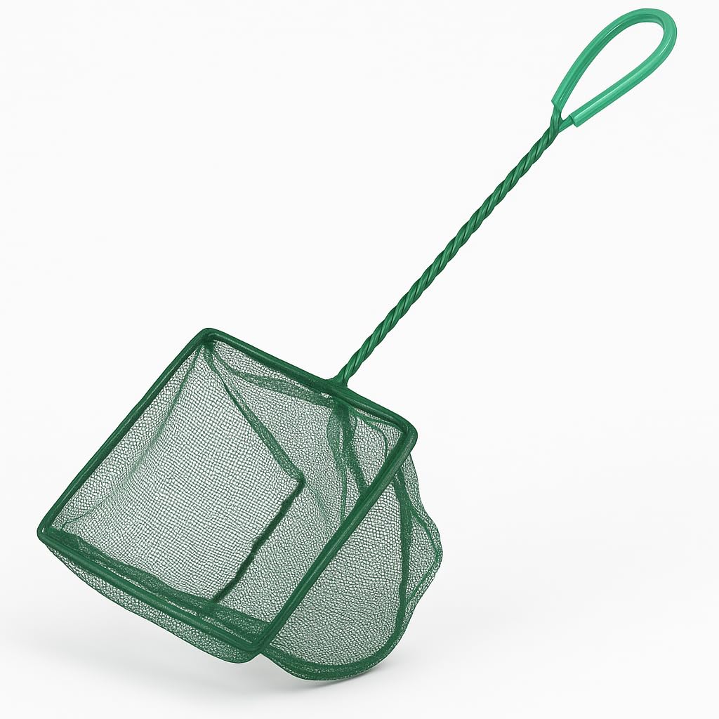 Manglam Impex Fish Net 12 Inch | Fine Nylon Mesh with Non-Slip Long Metal Handle | Durable Fish Catching Net for All Aquarium and Tanks-image-9