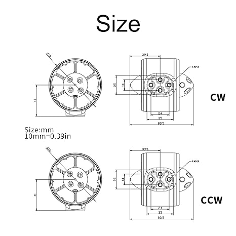 Heavy Duty Brushless Underwater Thruster Motor 24-48V 800W For Remote Control Baits Tug Boats And Model Ships High Efficiency Thruster