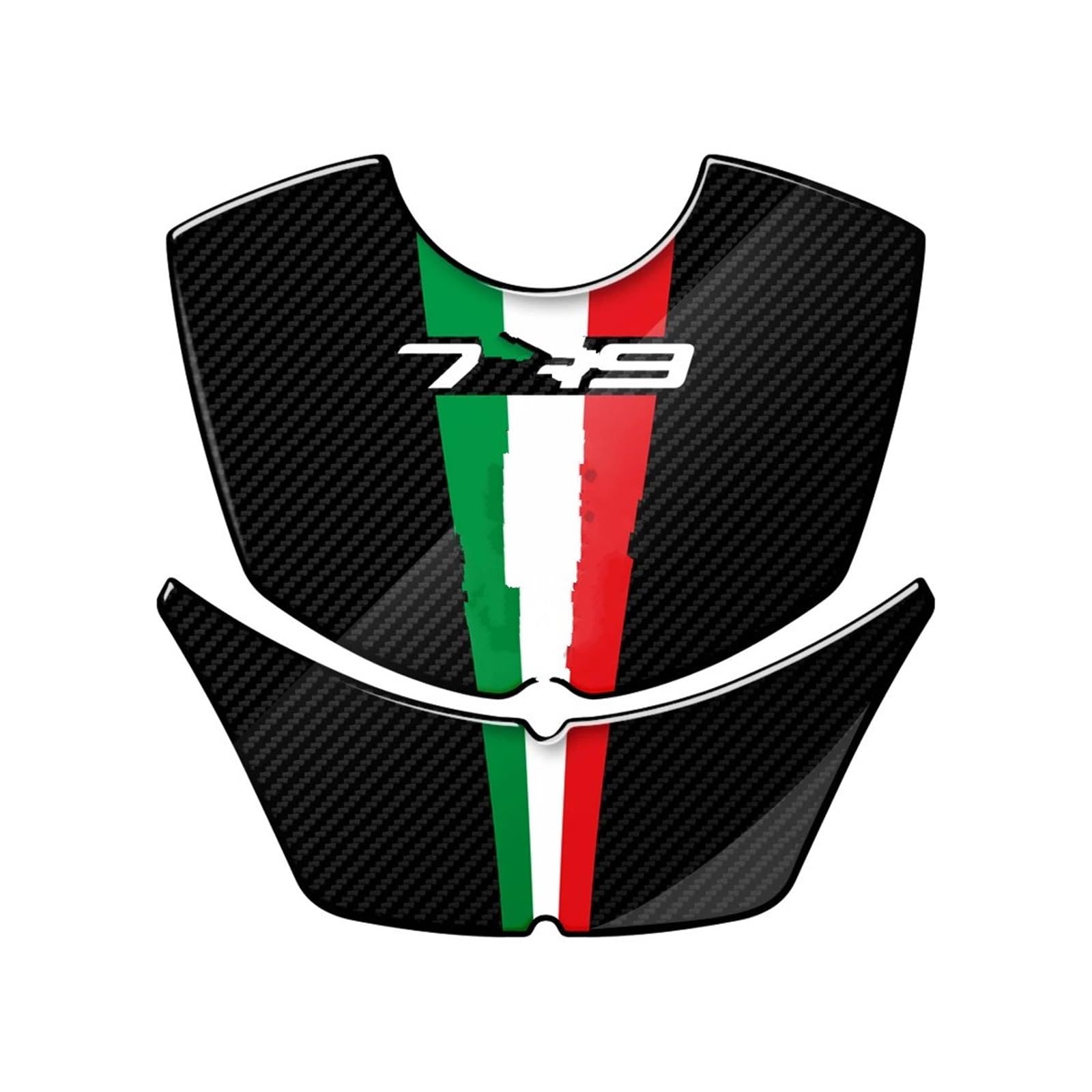 Per D&UCATI Per 749 2003-2006 Adesivi Protezione Serbatoio Benzina Moto In Resina