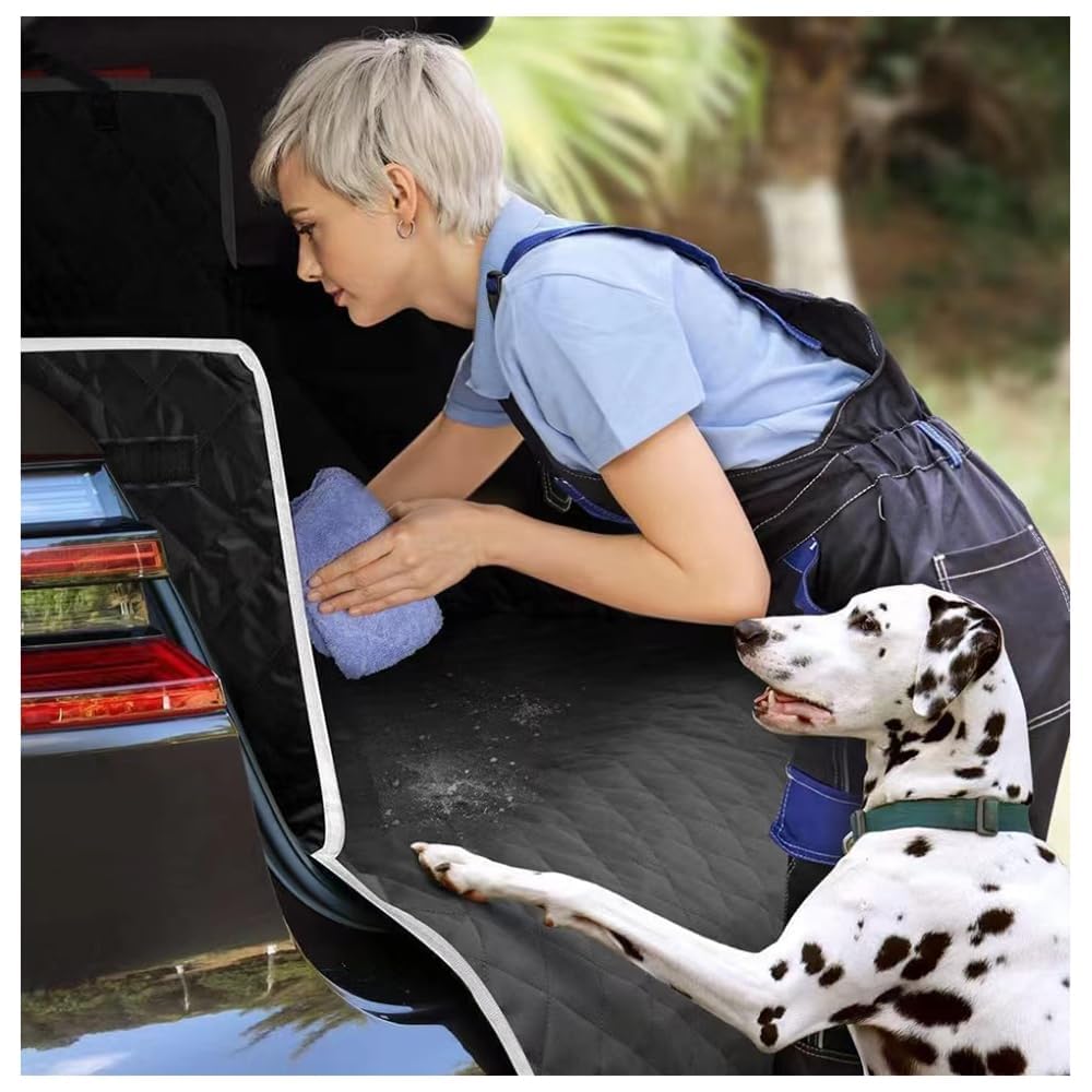 Funda para Maletero de Coche para Perros, para Skoda Karoq/2017-2024, con Parachoques y Protección Lateral