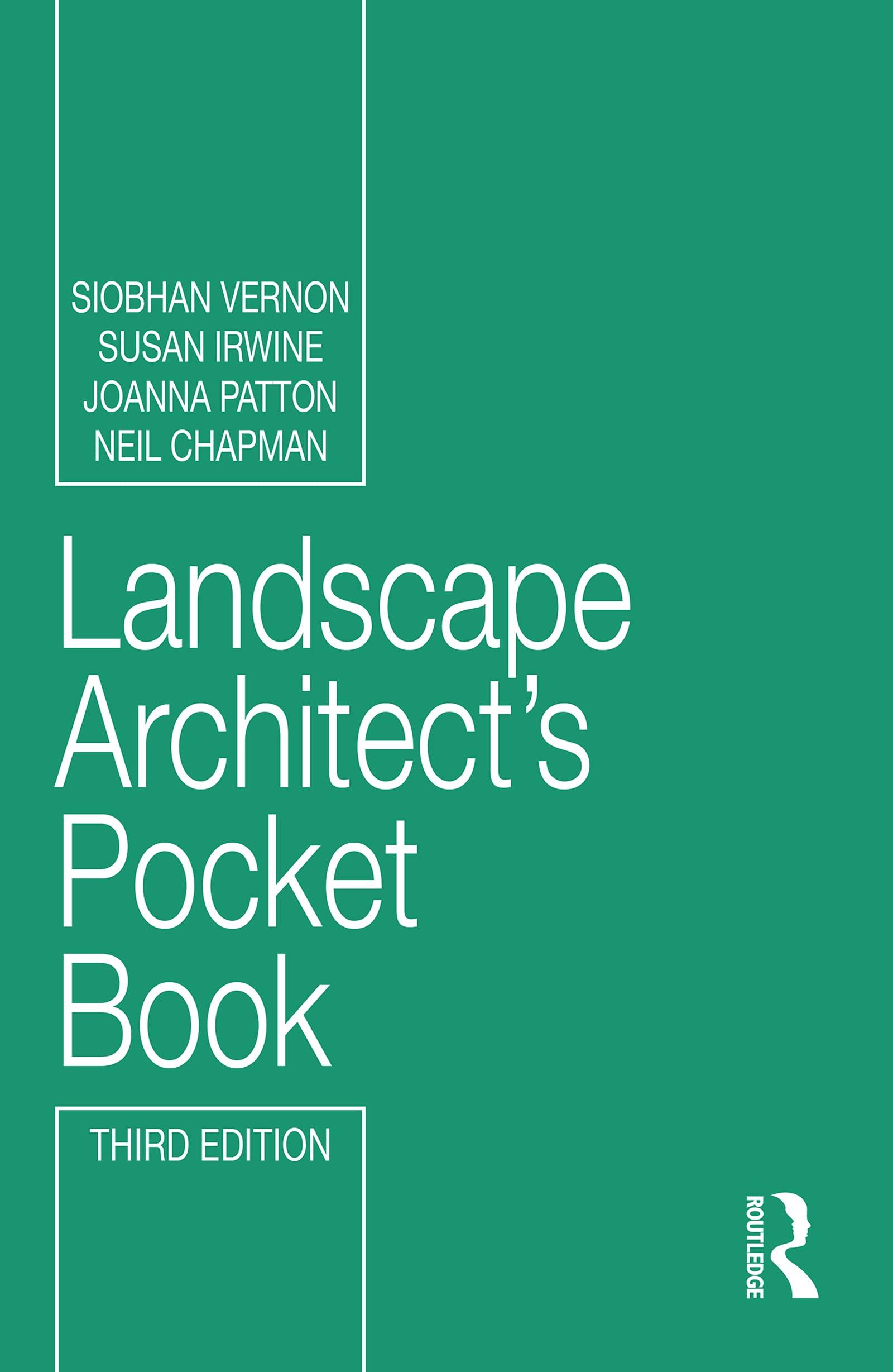 Landscape Architect Pocket Book Routledge l'excellence du paysage