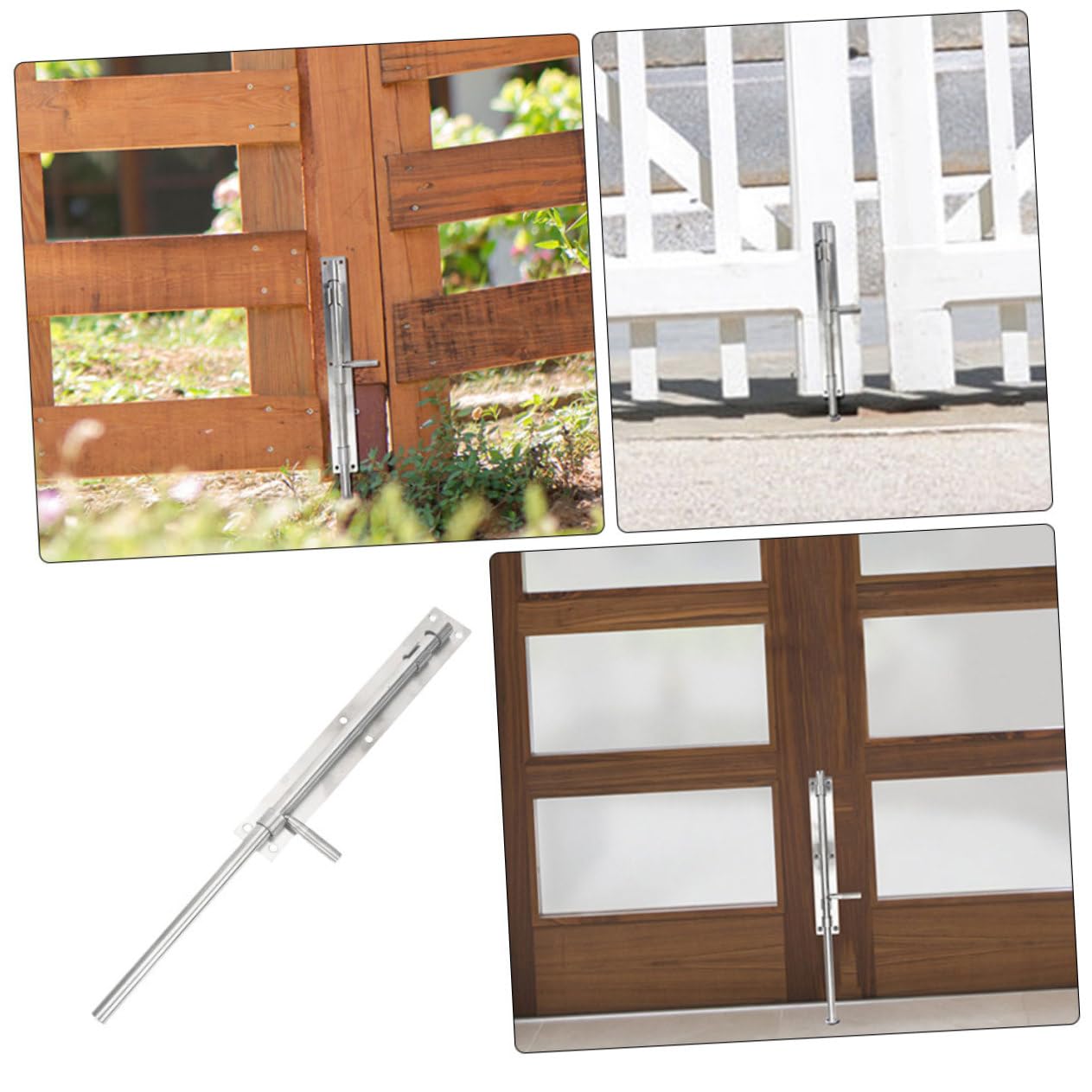 GALPADA 2pièces Loquet De Portail Et Serrure De Porte De Grange Loquet De Porte Pour Maison Loquet De Sécurité De Porte Loquet De Serrure De De De Sécurité