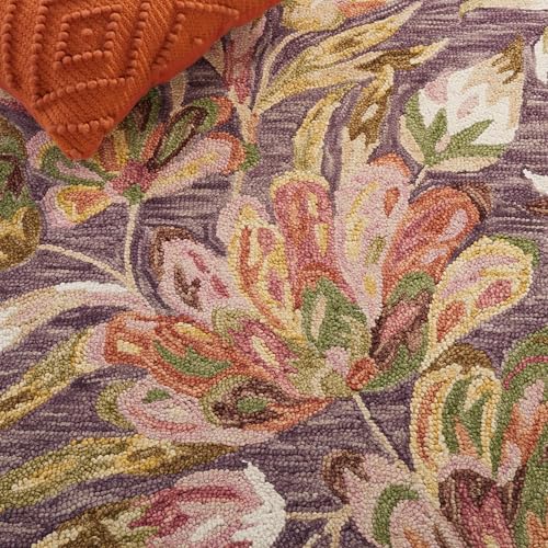 Image of Hand Tufted Premium Rug Premium Wool Carpet for Living Room Bedroom and Hall Size 12x18 Feet Color Multi