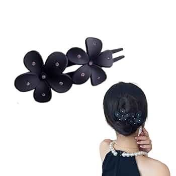 Amazon.co.jp: EZ PEACH ヘアクリップ 大きめ 横から髪留め