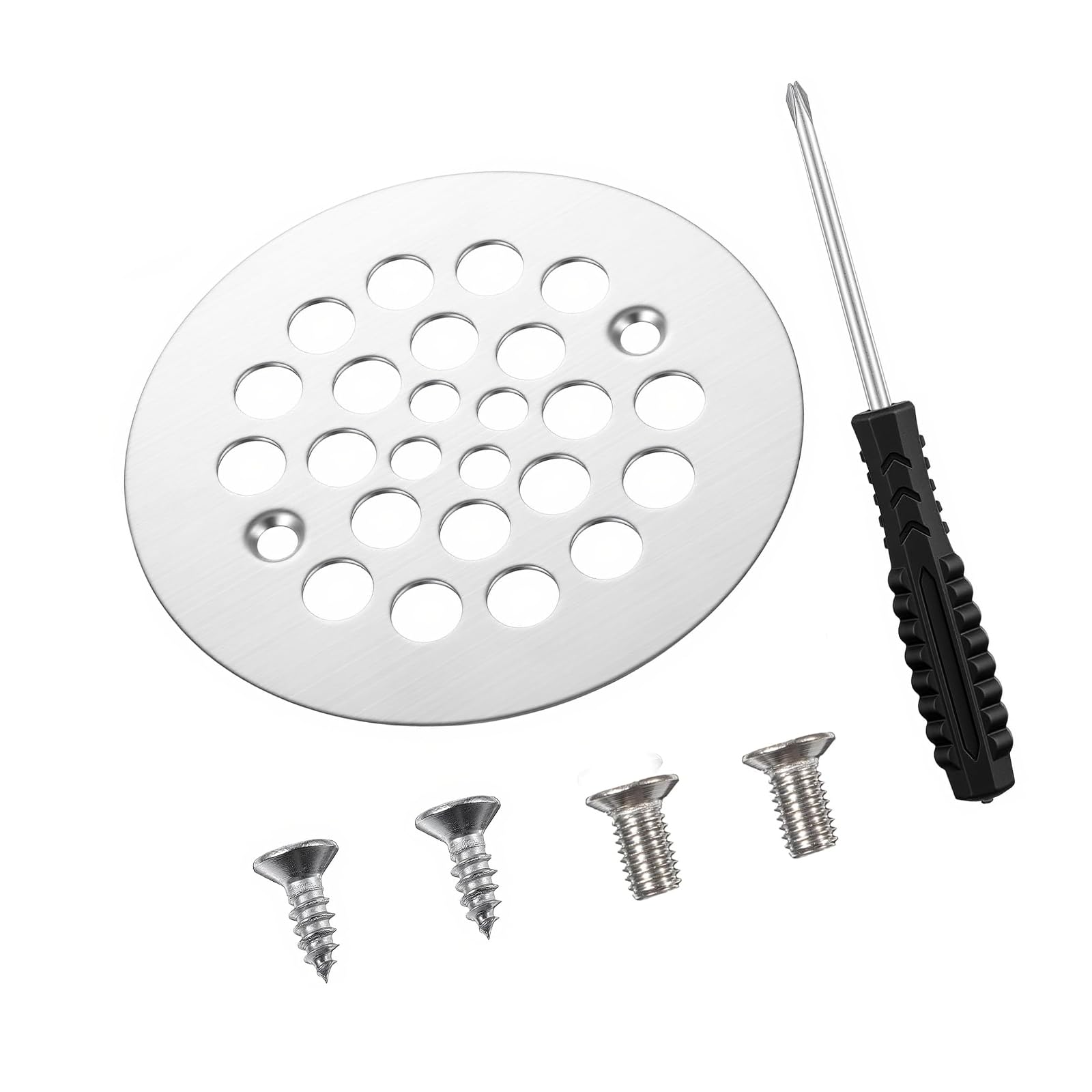 Flows Bathroom Drain Cover Set Stainless Steel Ensuring Efficient Drainages and Longevities High Flows Stainless Cover