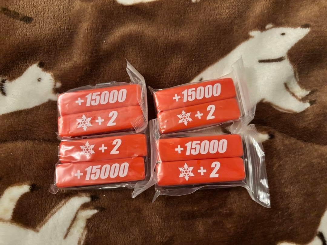 パワーカウンター 赤 2セット モンストデッキ付属ver M109874