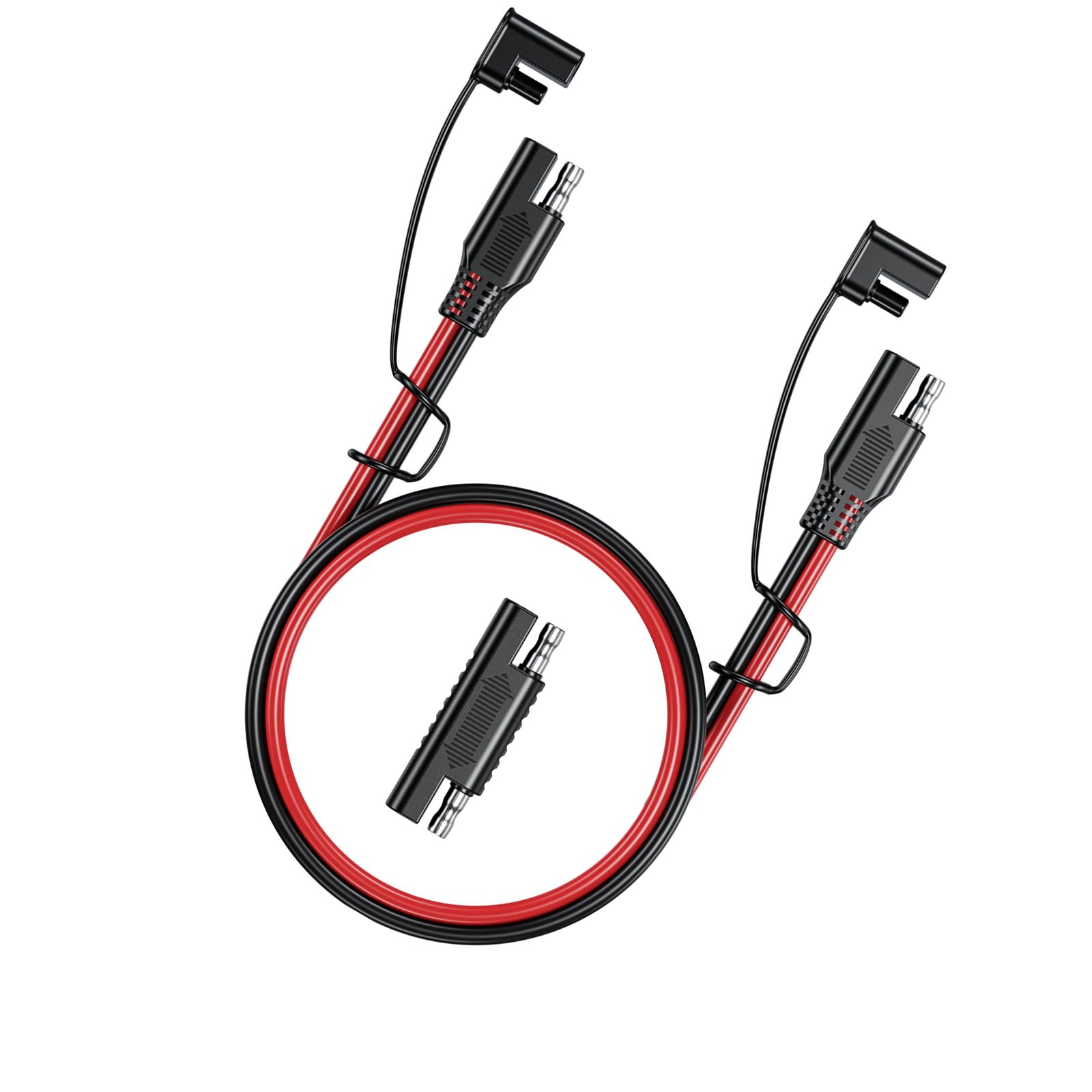 Battery Charging Cable Quickly Disconnects Extension Cable 16AWG Quick Connecting Harness Plug Wire Enduring Waterproof Solar Plug Cord Automotive Extension