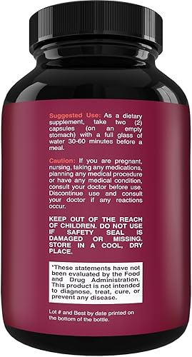 Miniatura 2 de Suplemento de forskolina 100% para reducción de tamaño - Suplemento de extracto de forskolina puro con potente Coleus Forskohlii 500 mg para mejorar
