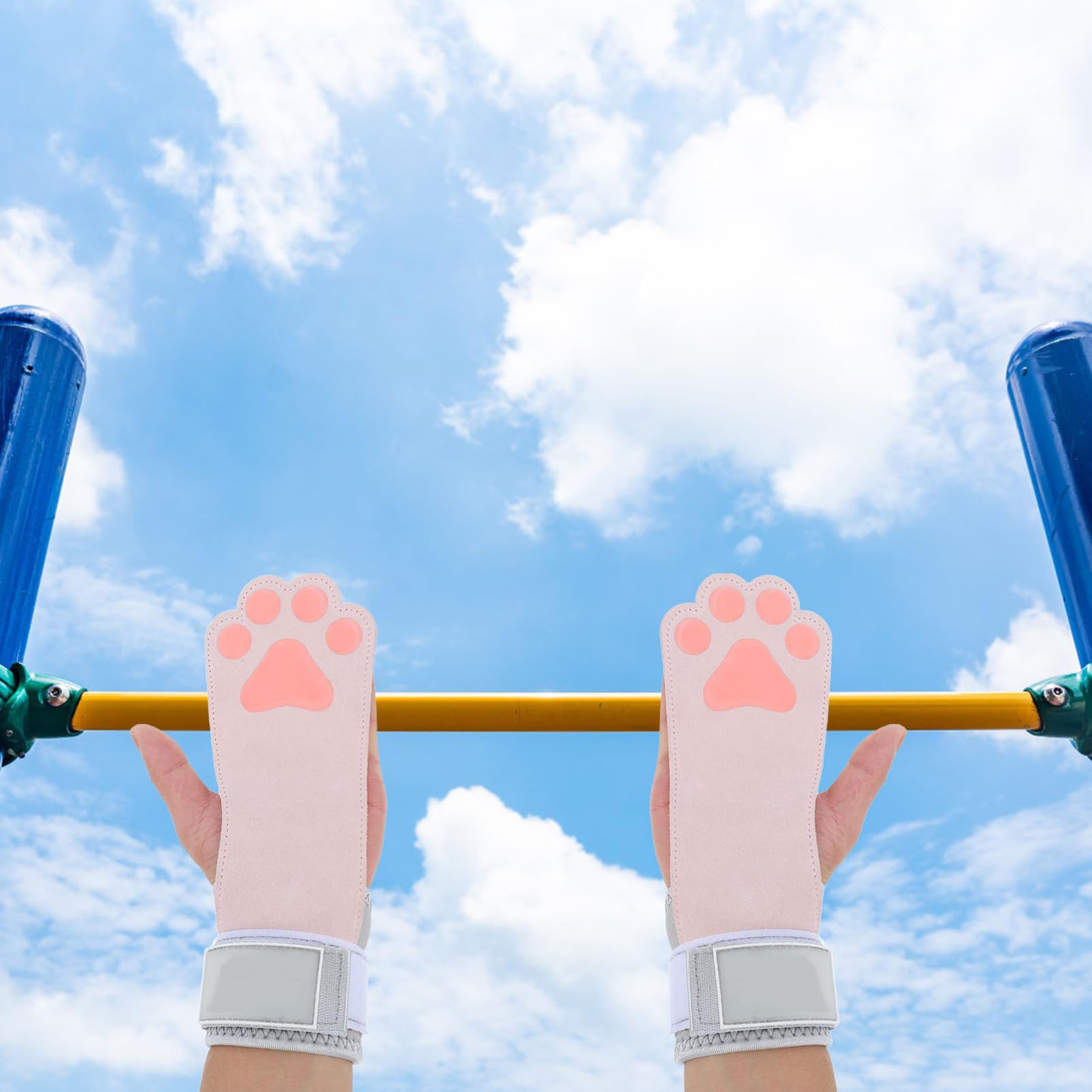 2 Pezzi Fasce da Sollevamento Pesi in Pelle di Mucca Rosa | Allenamento Forza e Palestra, Supporto Polso Regolabile, Pensate per Donne