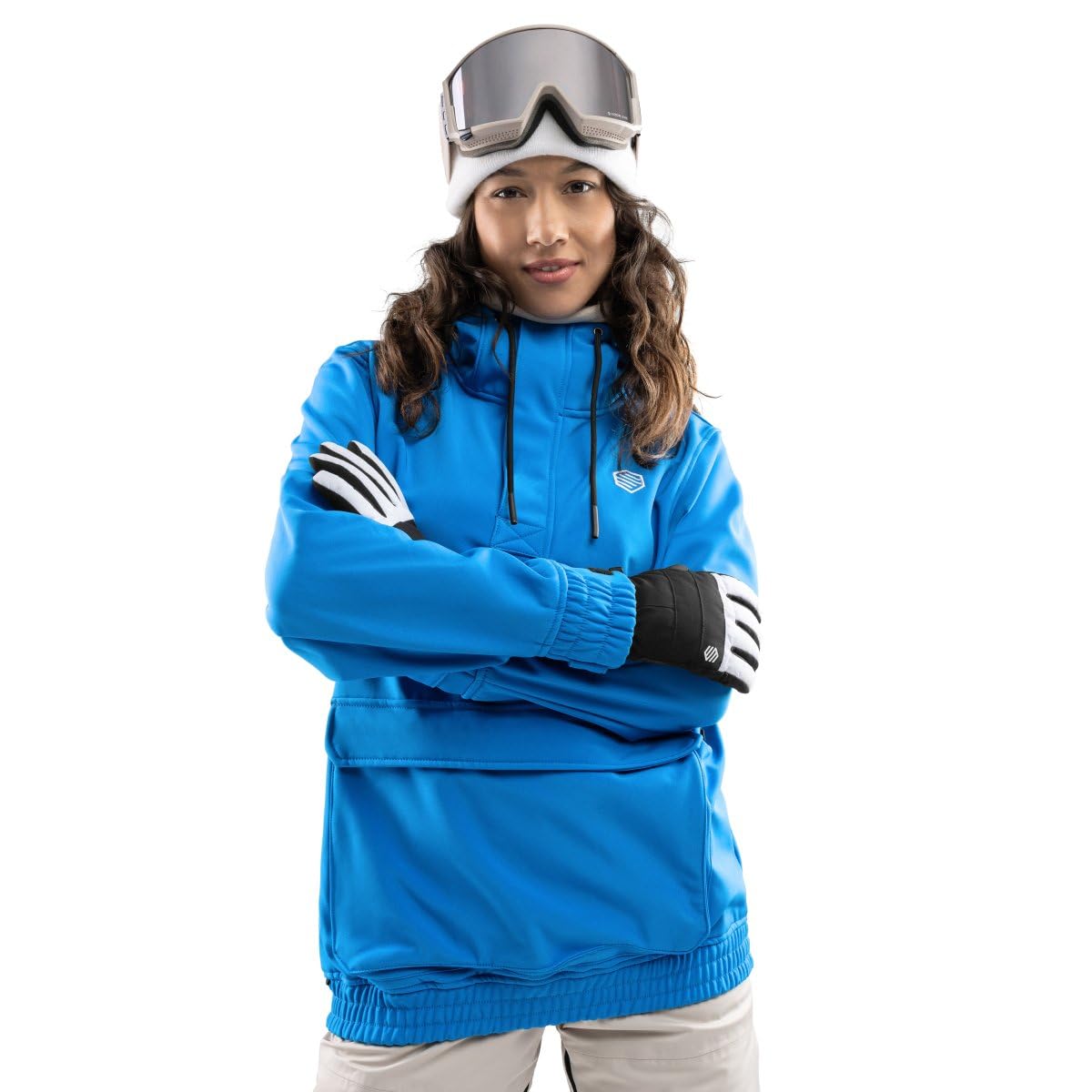 SIROKO Chaqueta para snowboard/esquí esquí y nieve W3-W Ollie Azul
