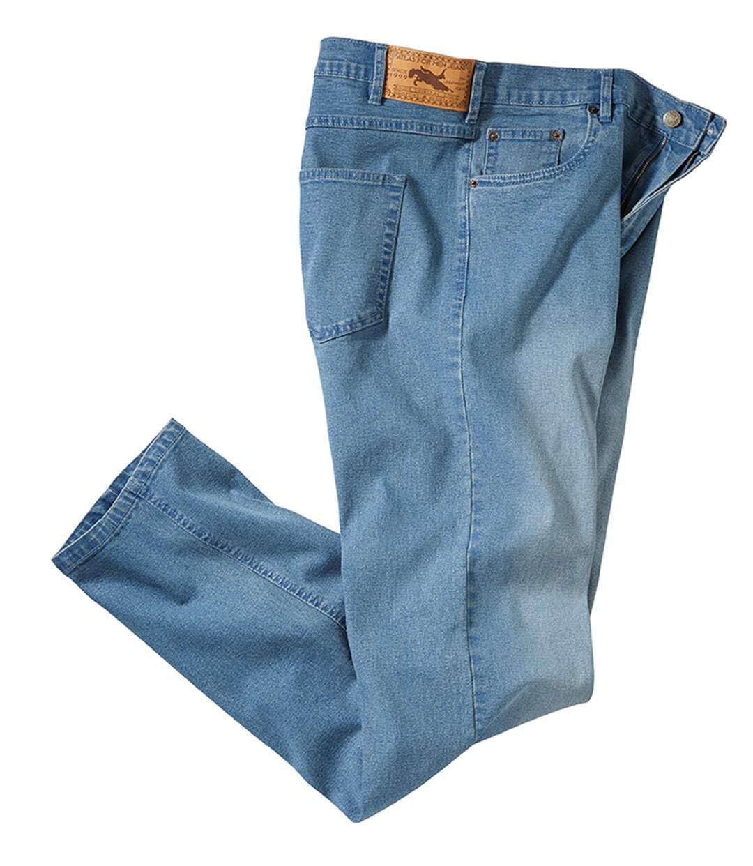 ATLAS FOR MEN - Jean Stretch - W44 Blue