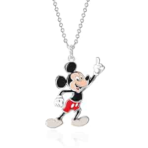 Amazon.com: Disney Womens Mickey Mouse Necklace 18