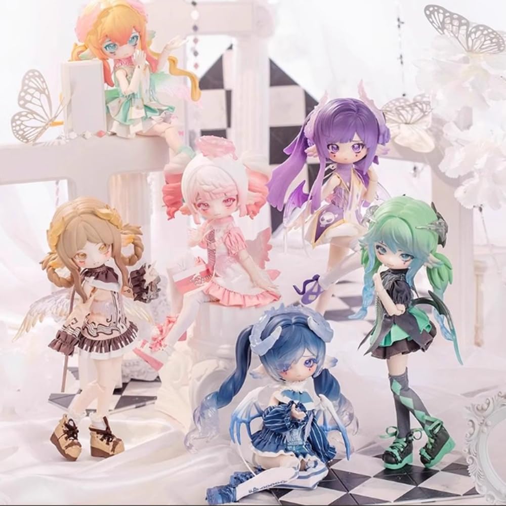 niannyyhouse BJD Blind Box Figuren, Symphonic Poetry Serie, 1/8 BJD, Kugelgelenkpuppe, Sammelfigur (6 Stück)