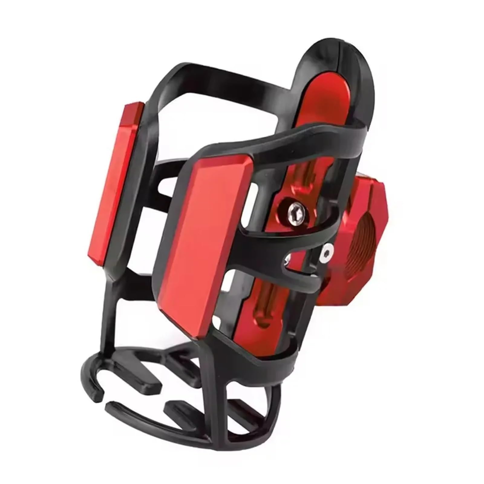 Uchwyt na kubek Pasuje do VOGE Valico DS900X DS525X DS625X DSX625 DSX 900 525 300 Rally AC Uchwyt na bidon motocyklowy Cage Cup Mount(Red)
