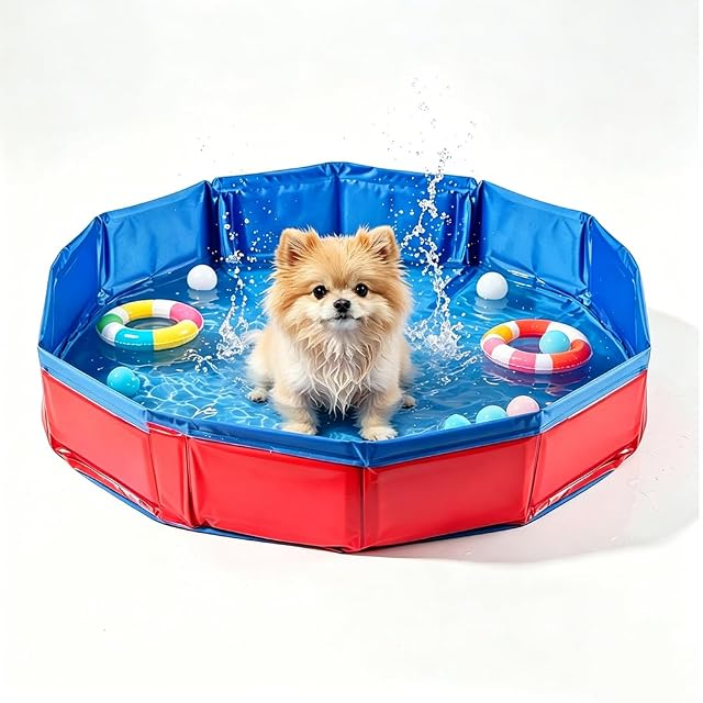 yotutun Piscina Plegable para Perros