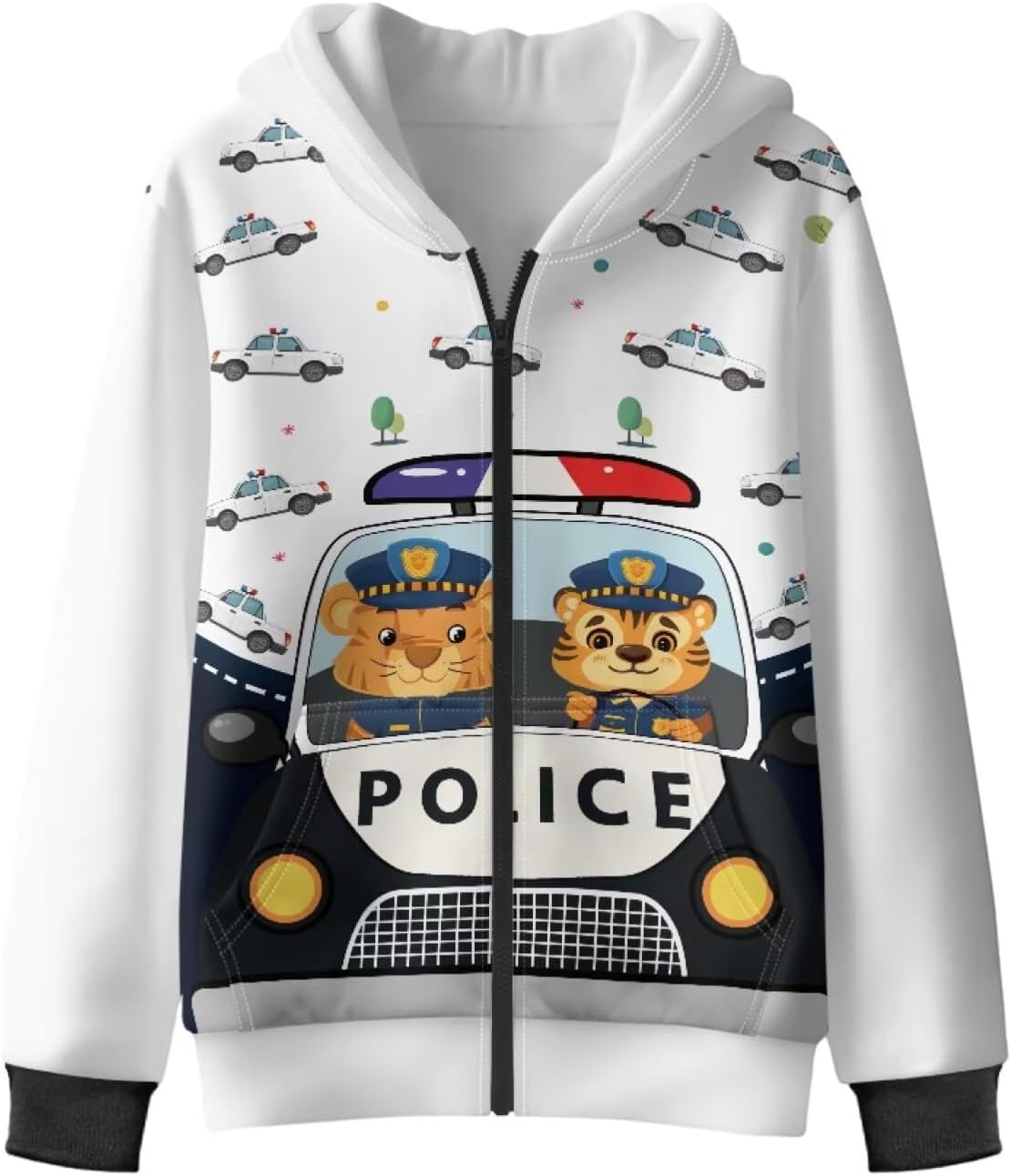 Hoodies for Boys 6-16 Y Zip Up Pullover Hoodie Loose Fit Long Sleeve Hooded Sweatshirt with Pocket