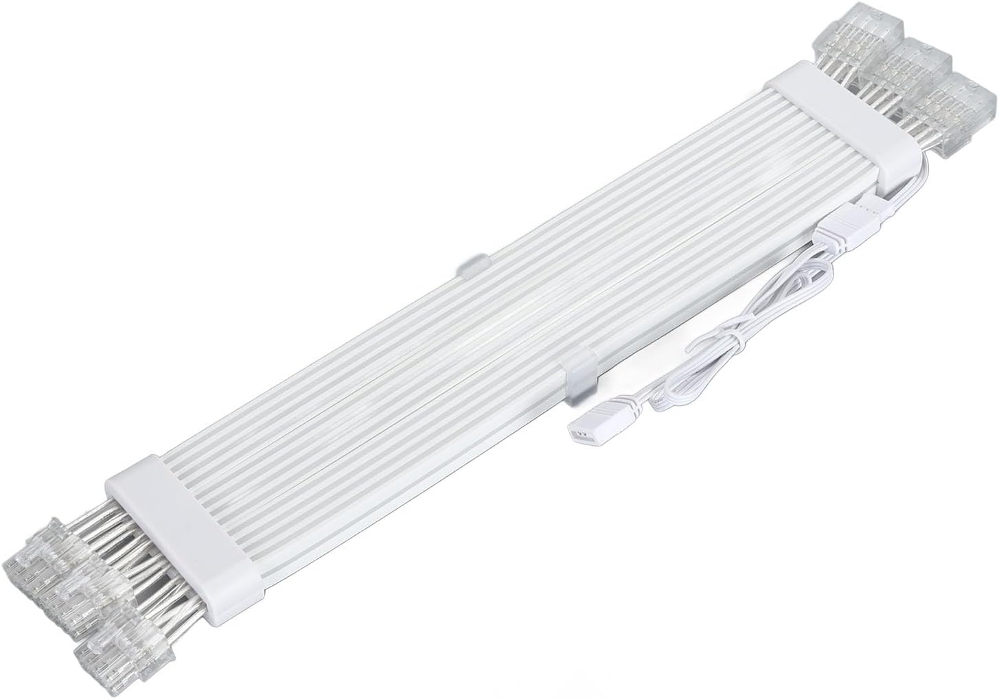 Dpofirs RGB電源拡張ケーブル、Argb拡張ケーブル18AWG 19 X 0.235 345mm for PC