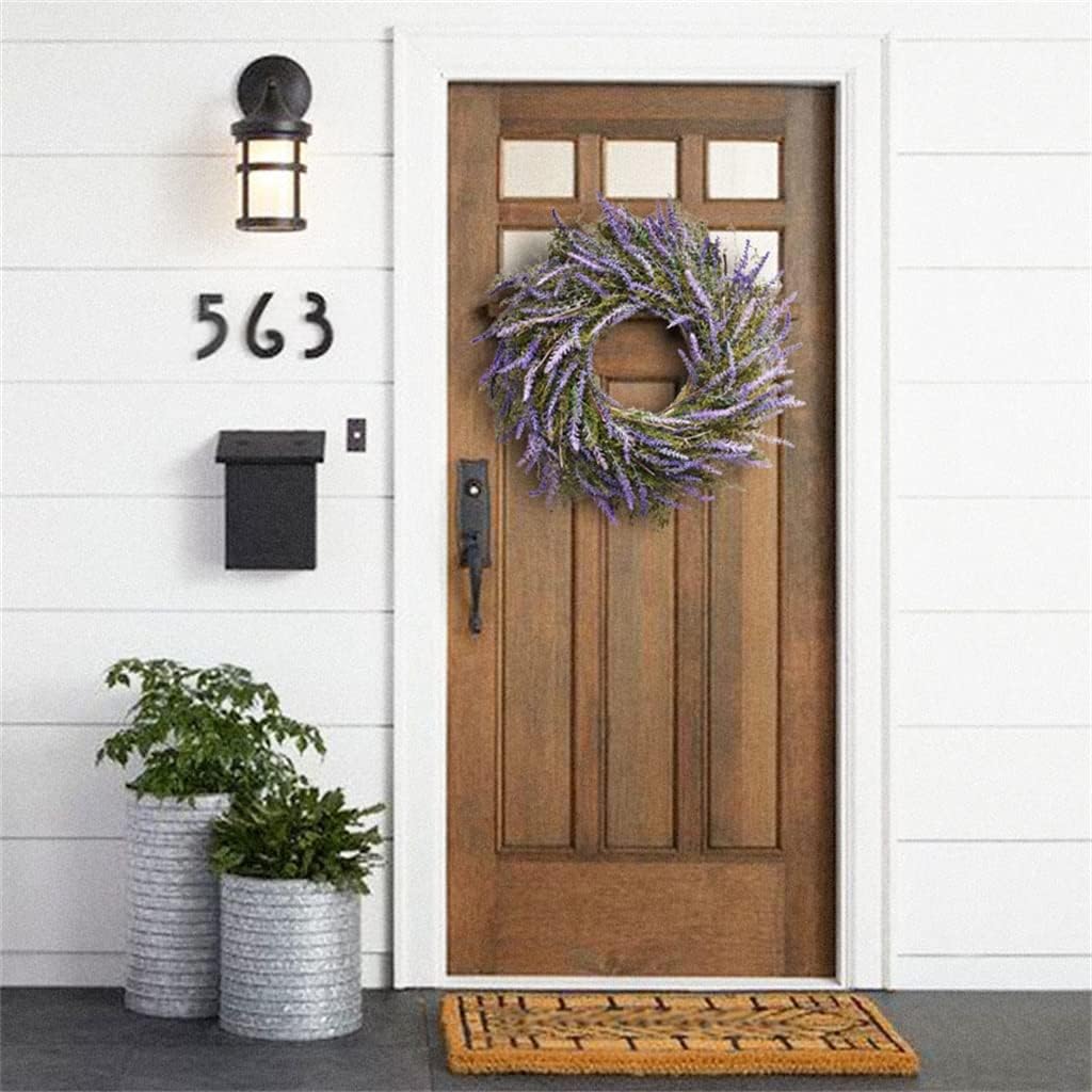 Nordic Wind Lavender Simulation Garland Home Decoration Wall Hanging Door Pendant