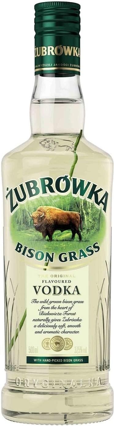 Amazon.co.jp: ズブロッカ バイソングラス [ ウォッカ 500ml ] : 食品