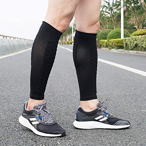 Guarda-pernas, Romacci Protetores de pernas esportivos Protetor de pernas respirável envoltório da c