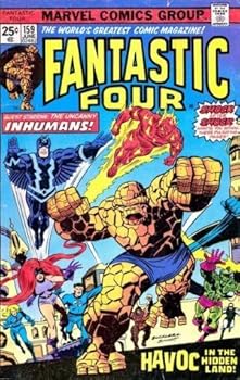 Comic Fantastic Four #159 "Xemu & Inhumans Appearance" Book