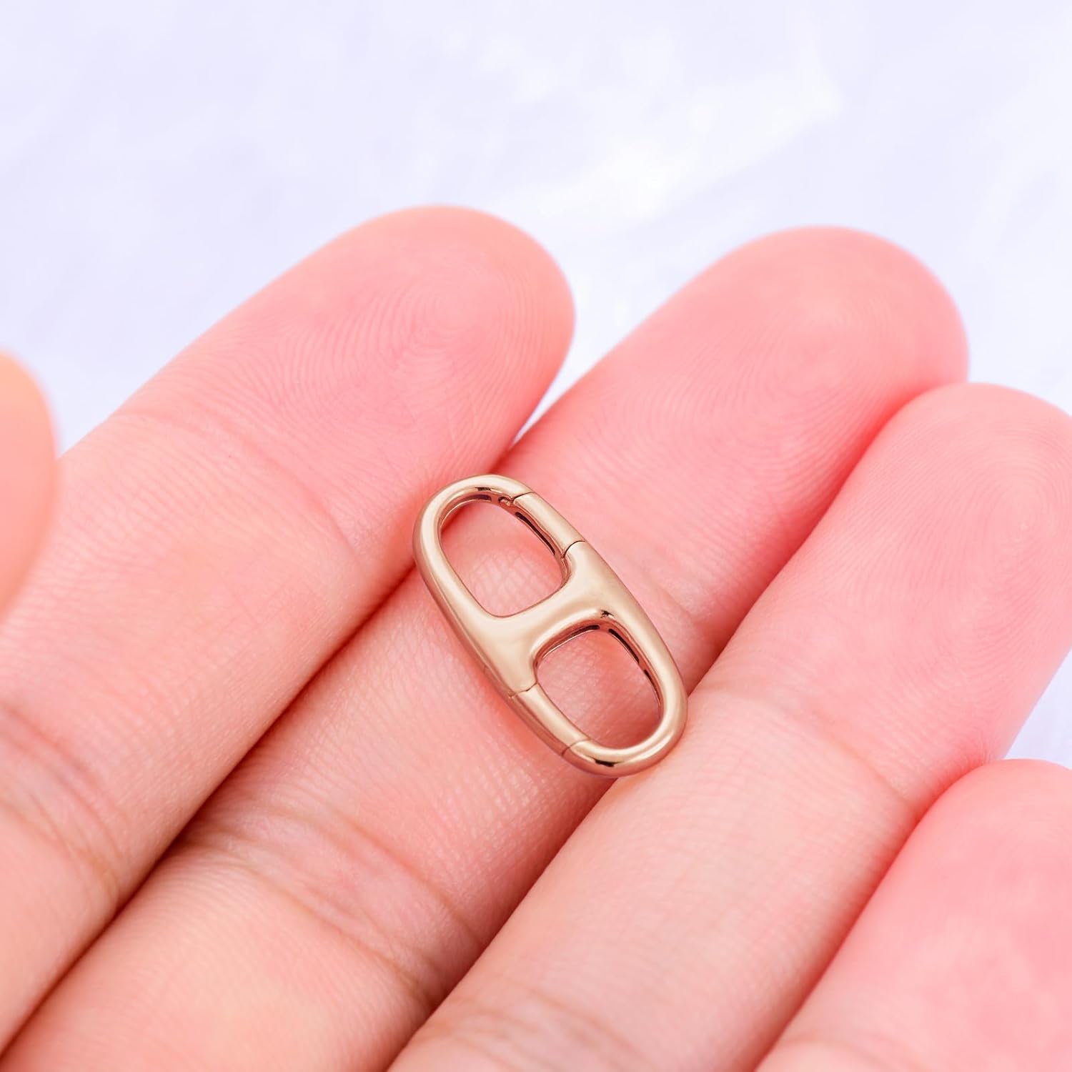 14K Yellow Gold Clasp for DIY Necklace Bracelet Jewelry Making, Lobster Clasp Extender Necklace Clasp Connector Bracelet Extension(Style 21) - Image 6