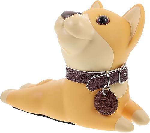 Miniatura 4 de STOBOK Decoración de habitación al aire libre Estatuas al aire libre Decoración del hogar Tapón de puerta de dibujos animados Cuña de puerta Tapón