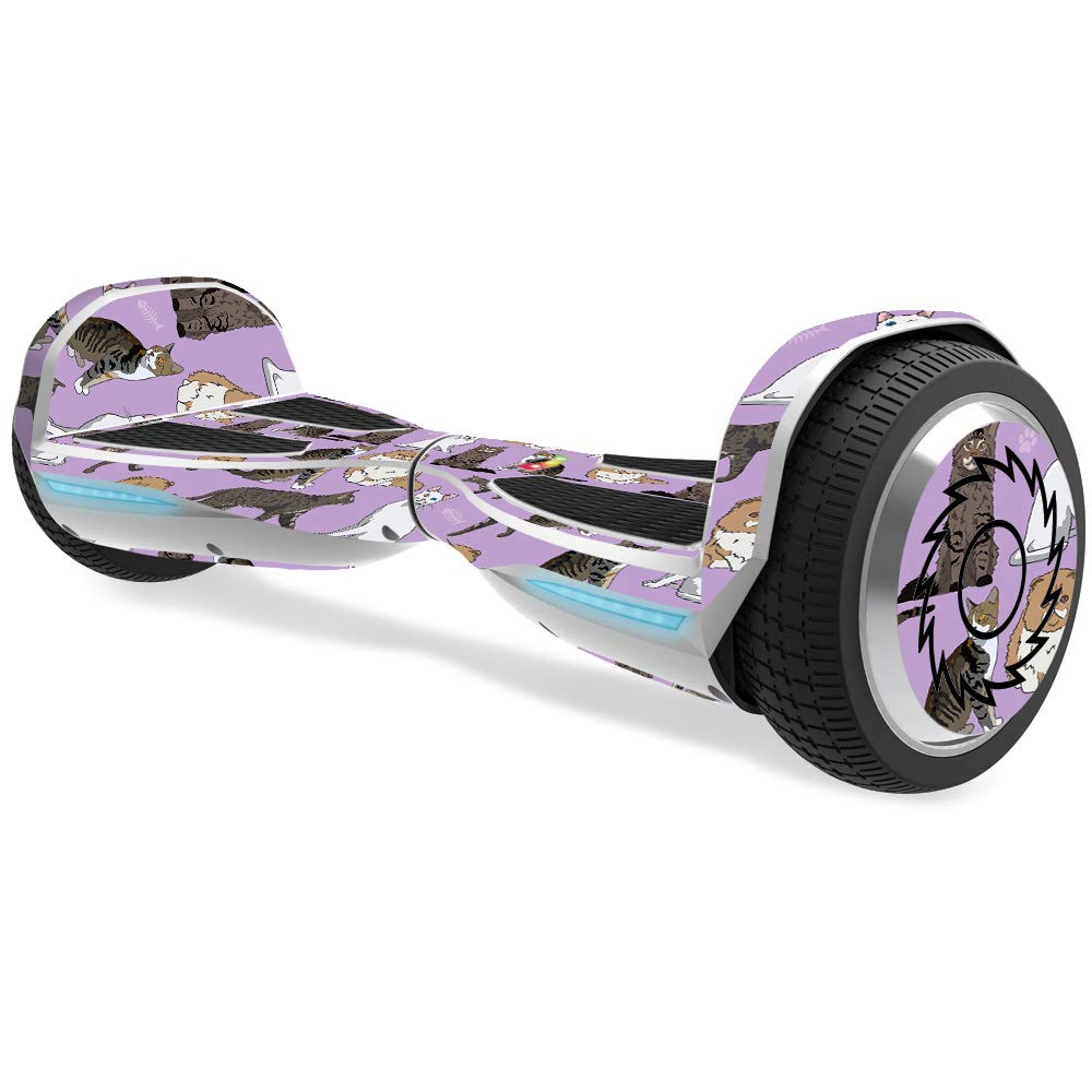 MightySkins Skin for Razor Hovertrax 1.5 Hover Board - Cat Chaos | Protective, Durable, and Unique Vinyl Decal wrap Cover | Easy to Apply, Remove, and Change Styles | Made in The USA-image-4